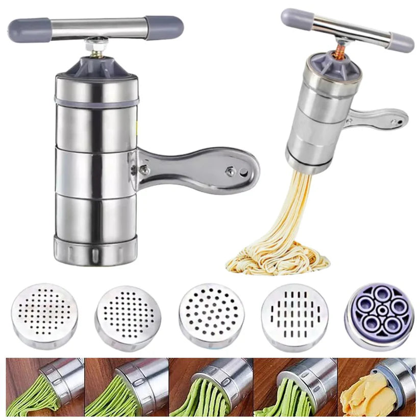Kitchen Noodle Maker Machine Stainless Steel Pasta Press Fruit Juicer Spaghetti