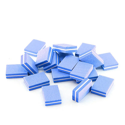 10-50pcs Nail File Buffer Block Sanding Sponge Acrylic Nail Art Buffing Ausie Sales
