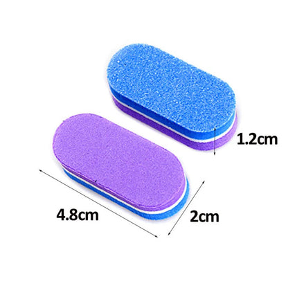 10-50pcs Nail File Buffer Block Sanding Sponge Acrylic Nail Art Buffing Ausie Sales