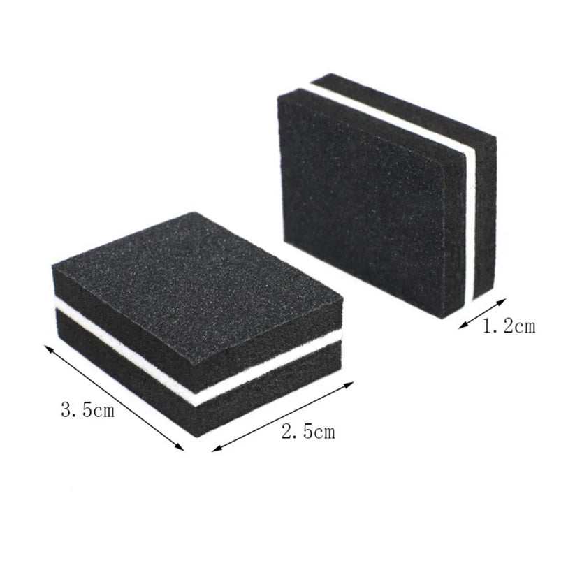 10-50pcs Nail File Buffer Block Sanding Sponge Acrylic Nail Art Buffing Ausie Sales
