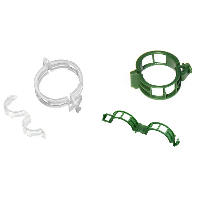 100-300Pcs 25mm Garden Plant Support Clips Veggie Tomato Trellis Twine Ausie Sales
