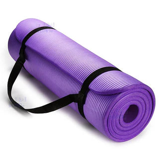 10/15/20mm Thick Nonslip Yoga Mat Durable Pad NBR Exercise Fitness Pilate Gym Ausie Sales