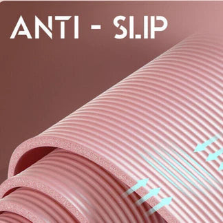 10/15/20mm Thick Nonslip Yoga Mat Durable Pad NBR Exercise Fitness Pilate Gym Ausie Sales