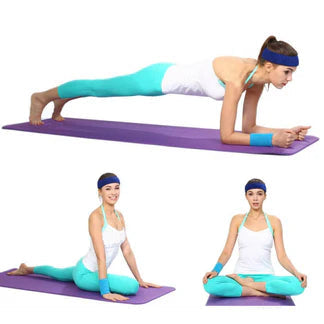 10/15/20mm Thick Nonslip Yoga Mat Durable Pad NBR Exercise Fitness Pilate Gym Ausie Sales