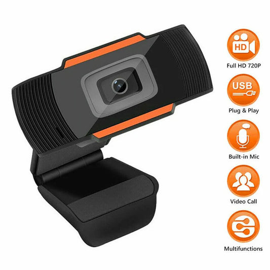 1080P Full HD Webcam Camera USB2.0 Auto Focus Mic for PC Computer Laptop Ausie Sales