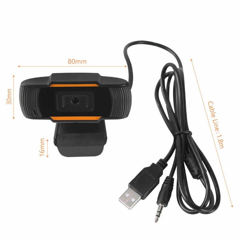 1080P Full HD Webcam Camera USB2.0 Auto Focus Mic for PC Computer Laptop Ausie Sales
