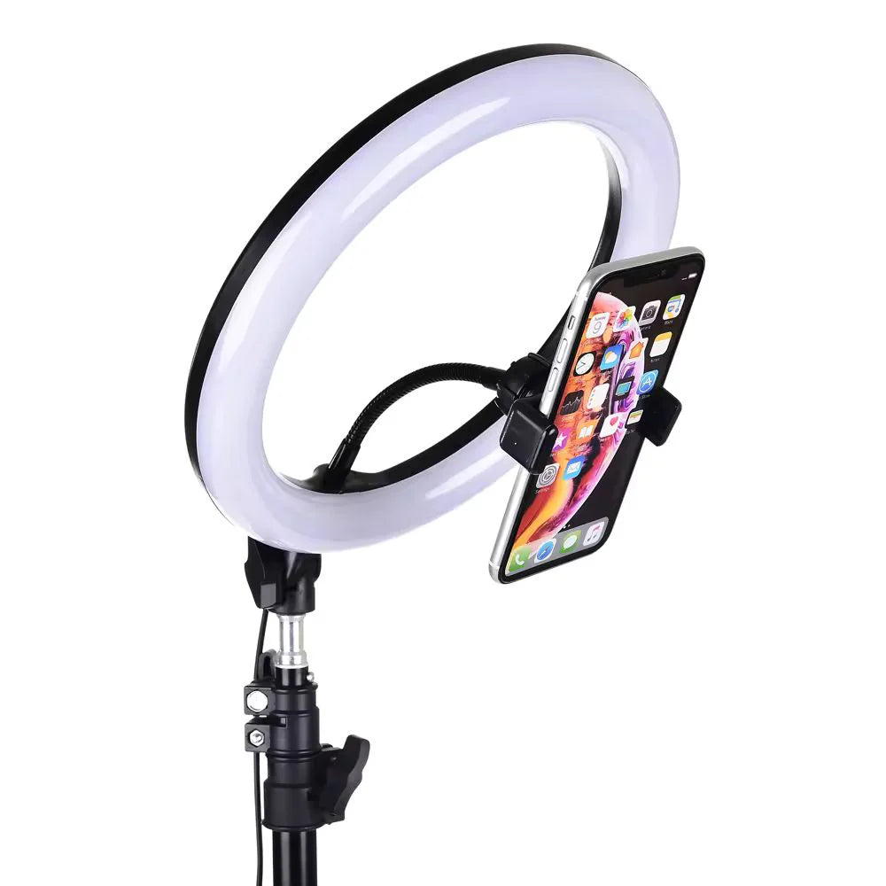 12" LED Ring Light Dimmable Lighting Phone Selfie Tripod Kit Makeup Live Lamp Ausie Sales