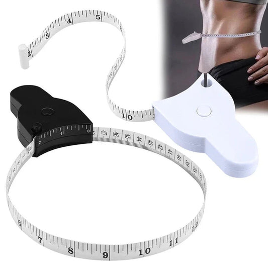 150cm Retractable Body Tape Ruler Body Fat Caliper Accurate Measure Fitness Ausie Sales