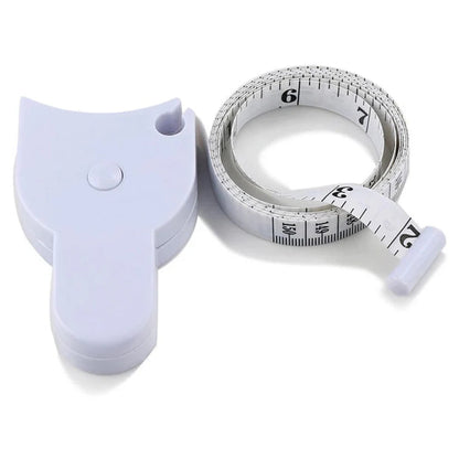 150cm Retractable Body Tape Ruler Body Fat Caliper Accurate Measure Fitness Ausie Sales