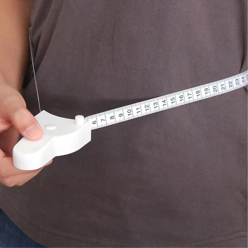 150cm Retractable Body Tape Ruler Body Fat Caliper Accurate Measure Fitness Ausie Sales