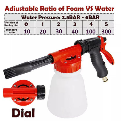 1L Snow Foam Lance Cannon Bottle Soap For Car Pressure Washer Gun Sprayer Hose Ausie Sales