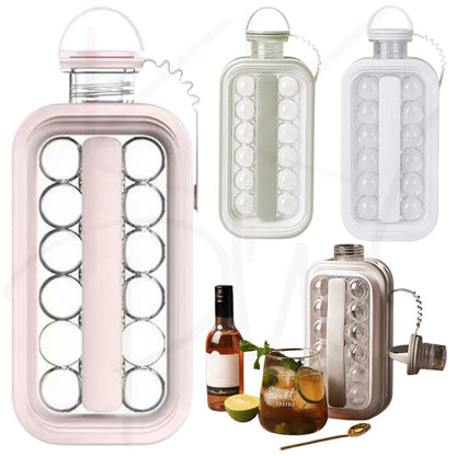 2-in-1 Portable Ice Ball Maker Cube Molds Kettle Cooling Ice for Cocktail Ausie Sales