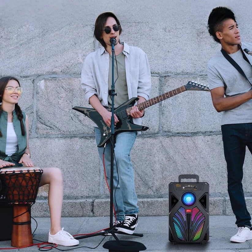 2000W Portable Bluetooth 5.0 Speaker Subwoofer Bass Sound Party Speaker Stereo Ausie Sales