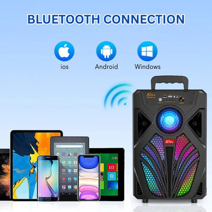2000W Portable Bluetooth 5.0 Speaker Subwoofer Bass Sound Party Speaker Stereo Ausie Sales