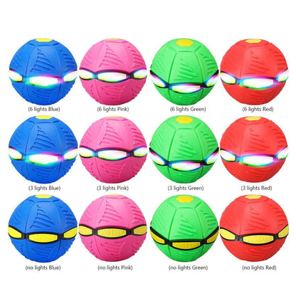 2024 Flying UFO Flat Throw Disc Ball Toy Pet Flying Saucer Dog Toy Gift Ausie Sales