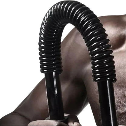20/30/40/50/60KG Power Twister Flexible Spring Bendy Bar Arm Stretch Gym Fitness Ausie Sales