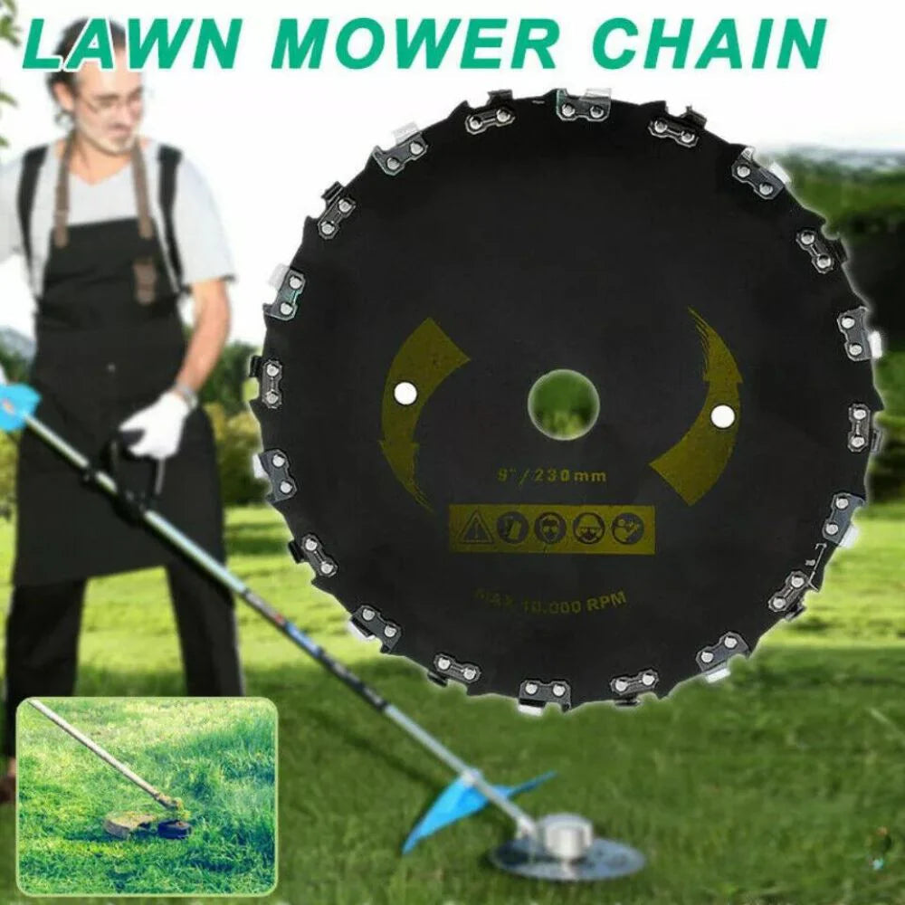 230mm Chainsaw Teeth Blade Brush Cutter Garden Trimmer Brushcutter Head Ausie Sales