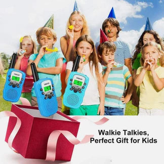 2PCS Kids Portable Walkie Talkie Birthday Gifts Parent-child Interaction Durable Ausie Sales