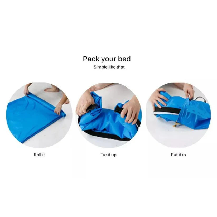 2X Fast Inflatable Lazy Lounge Camping Air Bag Beach Sleeping Sofa Bed hangout Ausie Sales