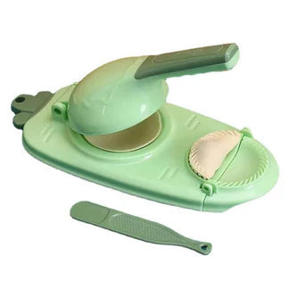 2 in 1 Dumpling Maker Skin Chapati Dough Press Machine Pastry Mould Tool Ausie Sales