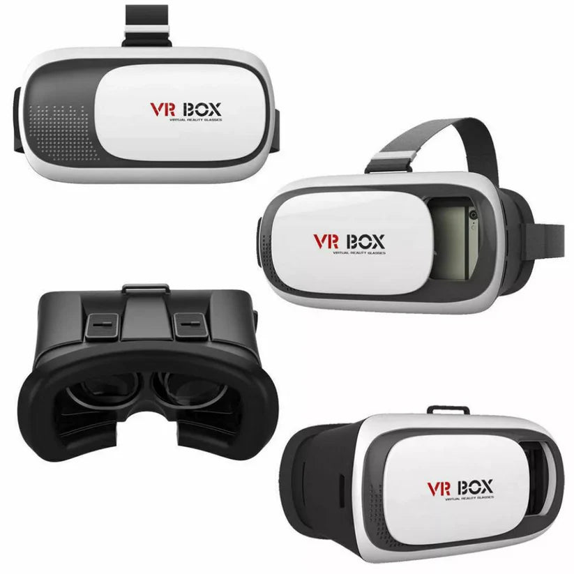 3D Virtual Reality Glasses VR Headset Box Helmet for Phone and Android phone Ausie Sales
