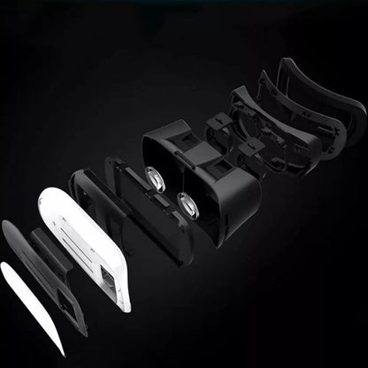 3D Virtual Reality Glasses VR Headset Box Helmet for Phone and Android phone Ausie Sales