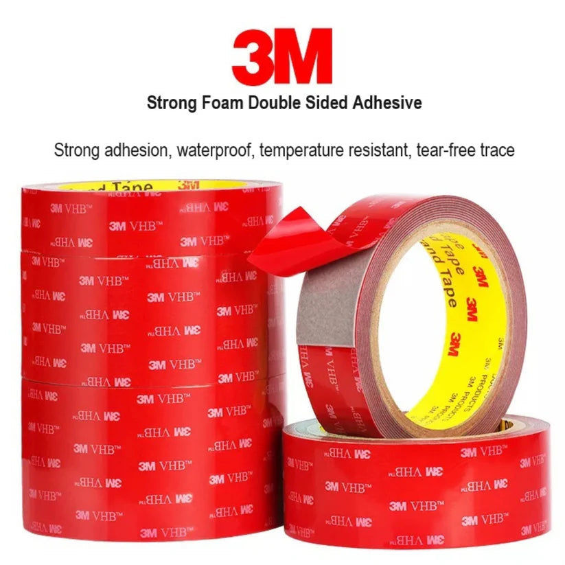 3M VHB Waterproof Double Sided Heavy Duty Mounting Tape for Car, Home and Office My Store