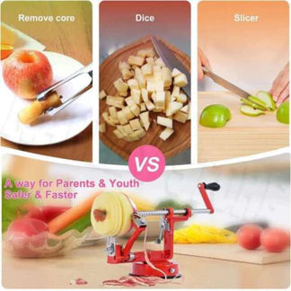 3 in 1 Apple Peeler Slicer Kitchen Tool Slinky Machine Fruit Slicer Cutter Corer Ausie Sales