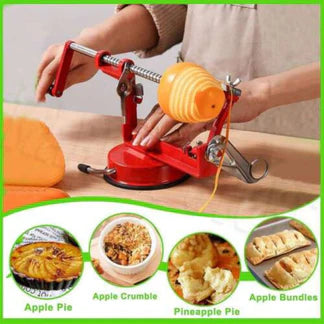 3 in 1 Apple Peeler Slicer Kitchen Tool Slinky Machine Fruit Slicer Cutter Corer Ausie Sales