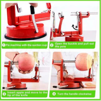 3 in 1 Apple Peeler Slicer Kitchen Tool Slinky Machine Fruit Slicer Cutter Corer Ausie Sales