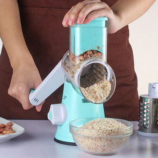 3 in 1 Vegetable Fruit Slicer Kitchen Chopper Cutter Shredder Food Manual Rotary Grater Ausie Sales