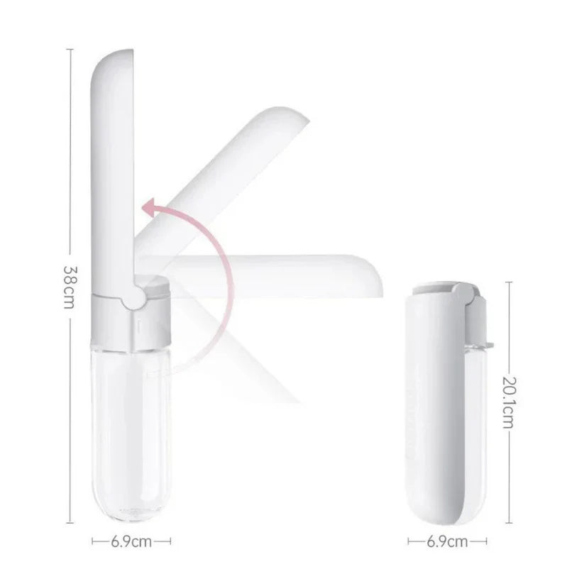 420ml Portable Dog Drinking Bottle Dispenser Water Feeder Pet Cup Bowl Outdoor Ausie Sales