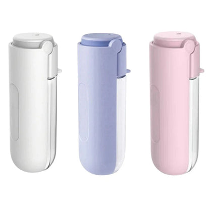 420ml Portable Dog Drinking Bottle Dispenser Water Feeder Pet Cup Bowl Outdoor Ausie Sales