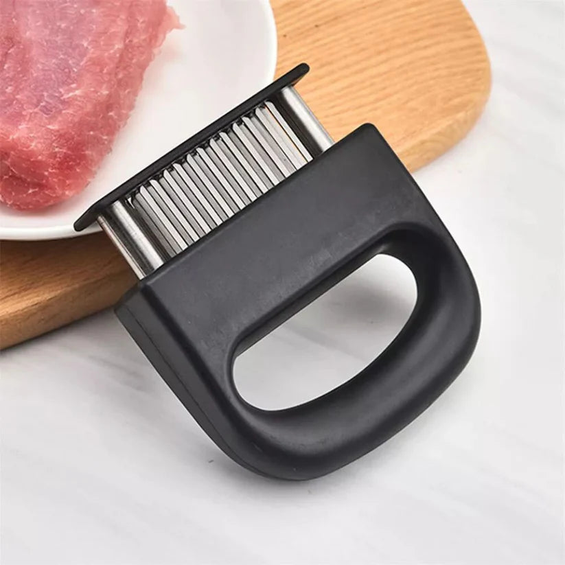 48-Blade Stainless Steel Meat Tenderiser Beef Jaccard Steak Chicken Pouch Hole Ausie Sales