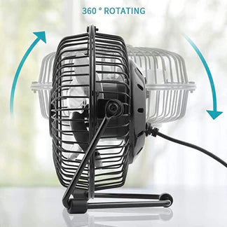 4inch / 6inch / 8inch Portable USB Mini Cooling Fan Small Desk Desktop Cooler Ausie Sales