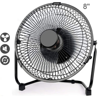 4inch / 6inch / 8inch Portable USB Mini Cooling Fan Small Desk Desktop Cooler Ausie Sales