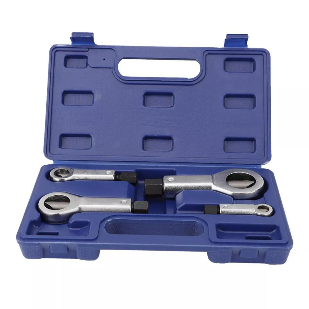 4pcs Metal Nut Splitter Breaker Remover Extractor Manual Pressure Cracker Ausie Sales
