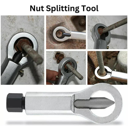 4pcs Metal Nut Splitter Breaker Remover Extractor Manual Pressure Cracker Ausie Sales