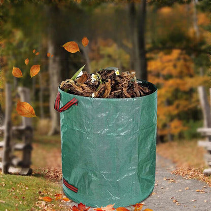 4x 270L Large Garden Waste Bag Reusable Leaf Rubbish Plant Grass Sack Carry Pack Ausie Sales