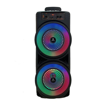 5000W 8.5'' Bluetooth Speaker Heavy Bass Sub Woofer Sound System Party With Mic Ausie Sales