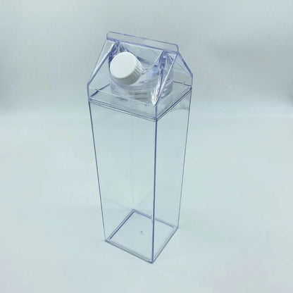 500ml/1000ml Acrylic Water Bottle Plastic Milk Carton Tumbler Ausie Sales