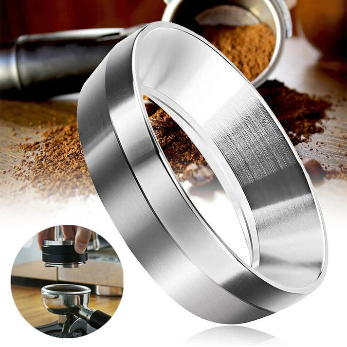 51/53/58mm Coffee Aluminum Dosing Ring Tamper Powder Espresso Funnel Breville My Store