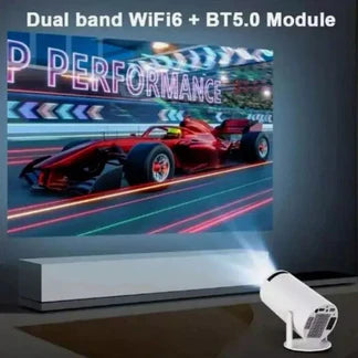 5G 4K WiFi Bluetooth Projector Smart HD LED HDMI USB Android Office Home Theater Ausie Sales