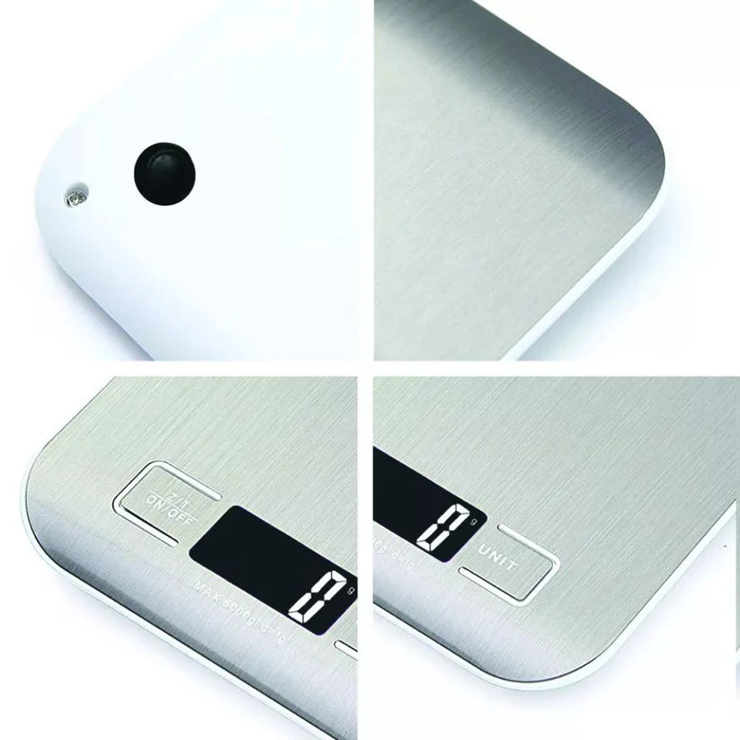 5KG/1G Electronic Digital Scale Stainless Steel Kitchen Postal Scale Ausie Sales