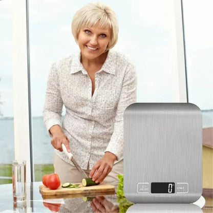 5KG/1G Electronic Digital Scale Stainless Steel Kitchen Postal Scale Ausie Sales