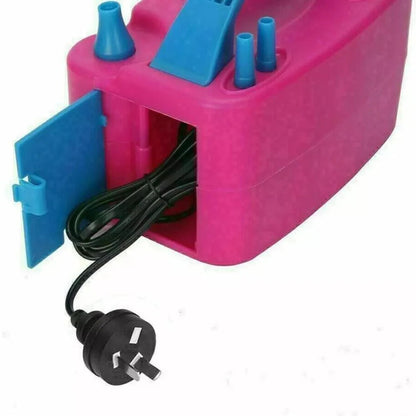 600W Electric Balloon Pump Inflator Balloon Power 2 Nozzles Portable AU Plug Ausie Sales