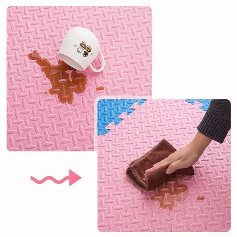 6PCS EVA Foam Kids Play Mat Interlocking Baby Heavy Duty Puzzle Floor Mats Ausie Sales