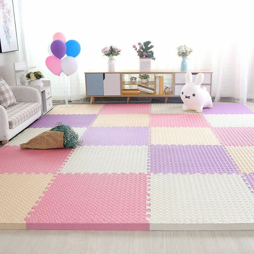 6PCS EVA Foam Kids Play Mat Interlocking Baby Heavy Duty Puzzle Floor Mats Ausie Sales
