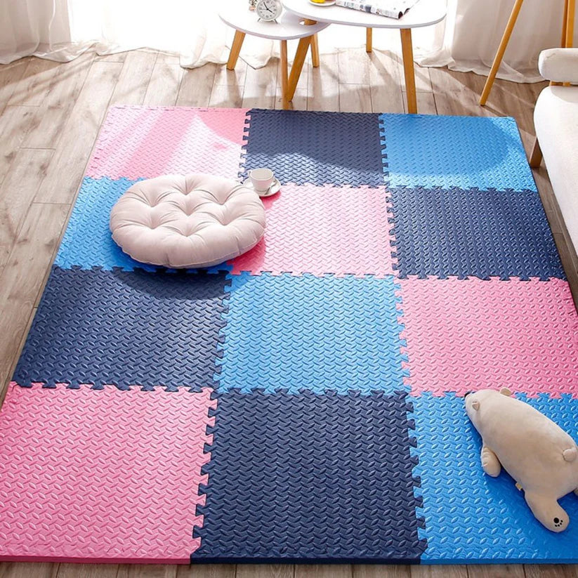 6PCS EVA Foam Kids Play Mat Interlocking Baby Heavy Duty Puzzle Floor Mats Ausie Sales