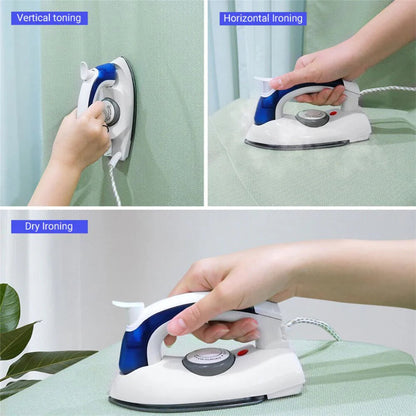 700W Handheld Electric Steam Iron Travel Clothes Foldable Irons Ironing Garment Ausie Sales